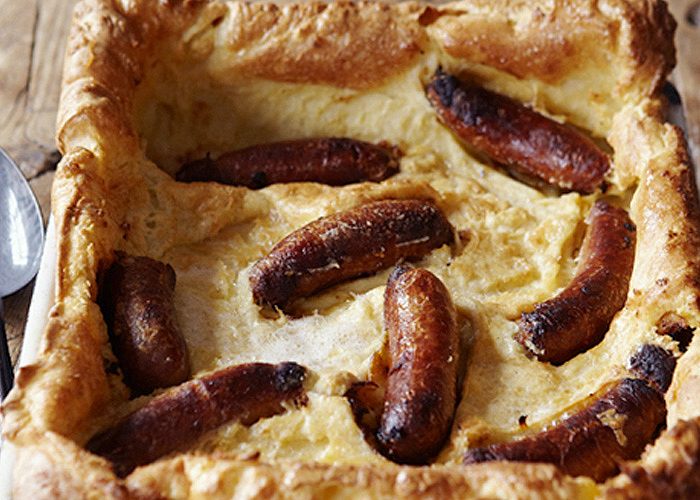 toad in the hole recipe from Johnnie Mountain